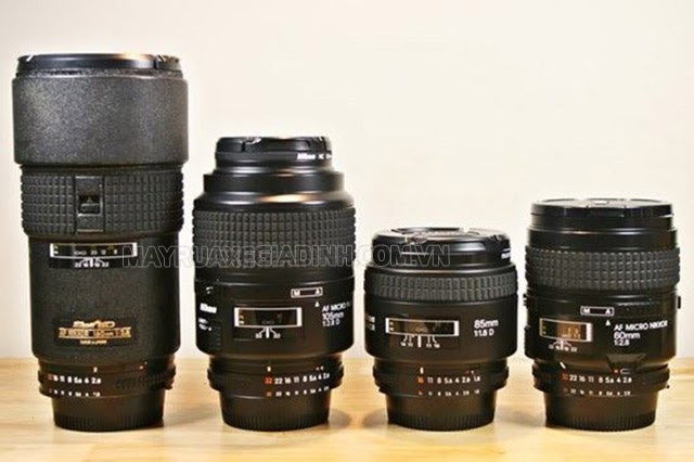 Các loại lens máy ảnh