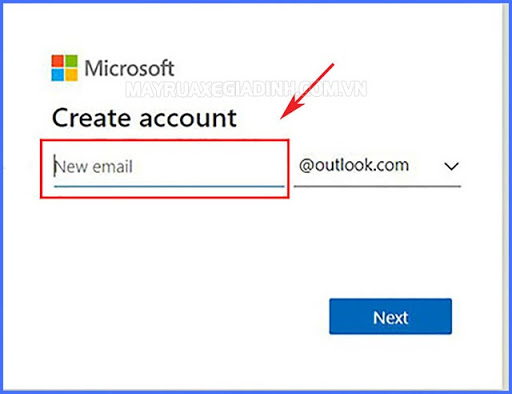 Đăng ký email miễn phí trên Microsoft Outlook