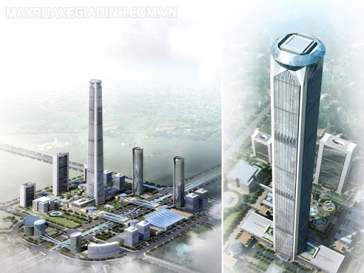 Tòa nhà Goldin Finance 117 tại Trung Quốc với độ cao 597m
