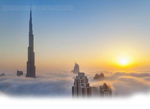 Tòa tháp Burj Khalifa tại Dubai