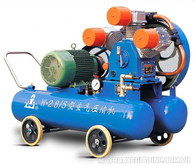 Máy nén khí Trung Quốc - Dòng máy bơm hơi chiếm một phần lớn tại thị trường máy nén khí Việt Nam.