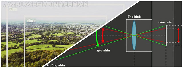 Trường nhìn là gì? Tiêu cự là gì? So sánh giữa trường nhìn và tiêu cự.