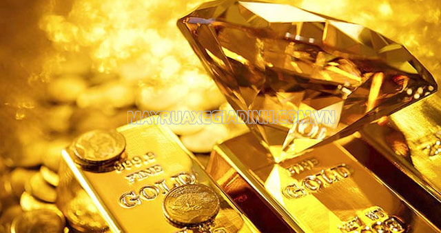 Vàng là một trong những chất tinh khiết đặc trưng.