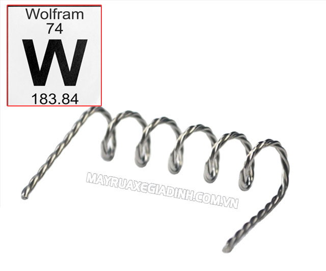 Wolfram (W) là một trong những kim loại dẫn điện tốt nhất.