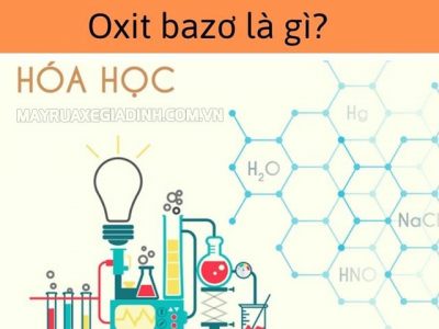 Khái niệm oxit bazo là gì? Ví dụ về oxit bazo.