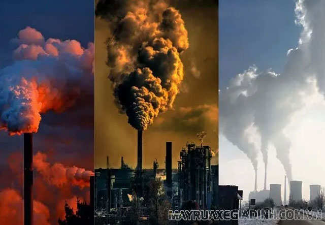 Bầu khí quyển Trái Đất đang bị ô nhiễm trầm trọng bởi những hoạt động từ chính con người.