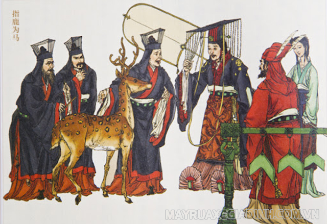 Baka có nguồn gốc từ một điển tích của Trung Quốc vào thời nhà Tần.