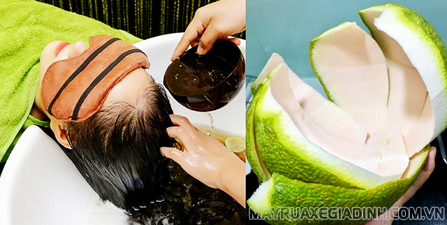 Tận dụng tinh dầu trong vỏ bưởi để trị rụng tóc sau sinh hiệu quả.