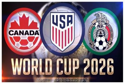 FIFA World Cup 2026 được tổ chức tại Mỹ, Canada và Mexico.