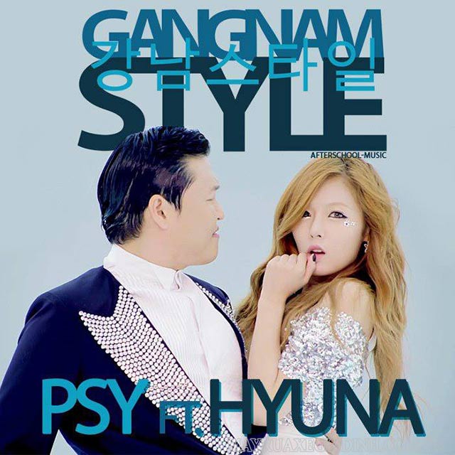 Gangnam Style sự kết hợp của PSY và Hyuna